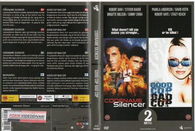 codename silencer / good cop, bad cop (47 682) k -FI- DVD no