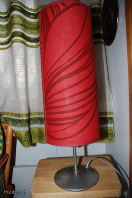 Jukka Rintala upea design LAMPPU retrotyylinen kuosi & väri