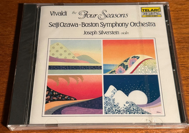 Ozawa / Boston: Vivaldi Four Seasons SEALED JAPAN 80s TELARC