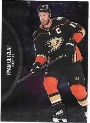 2021-22 Metal Universe #46 Ryan Getzlaf , Anaheim Ducks