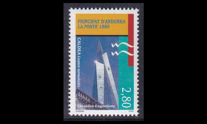 Andorra Fr 480 ** Turismi (1995)