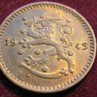1 markka 1943 Cu - pikkukuva 2