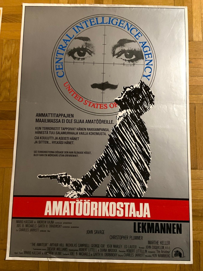 Vanha elokuvajuliste: Amatöörikostaja