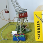 #T60 Märklin sähköinen nosturi 7051 - pikkukuva 2