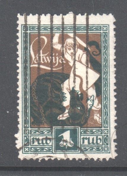 Latvia 1920 Mi 39