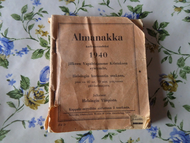 huuda syntymavuotesi almanakka 1940