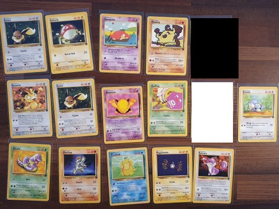 Pokemon Team Rocket kortteja Yksittäin myynnissä