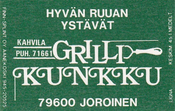 Joroinen, Grilli Kunkku  2/16