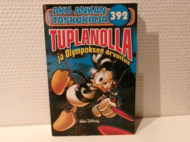 Aku Ankan taskukirja 392 Tuplanolla ja Olympoksen arvoitus