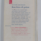 Gunnel Beckman : Kun kissa oli poissa : nuorisoromaani - pikkukuva 2