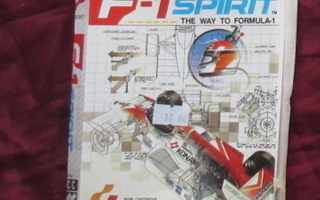 MSX: F-1 Spirit Formula 1 -pelkkä kotelo (Konami)