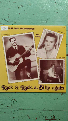 V/A - Rock & Rock-a-Billy Again LP WHITE LABEL