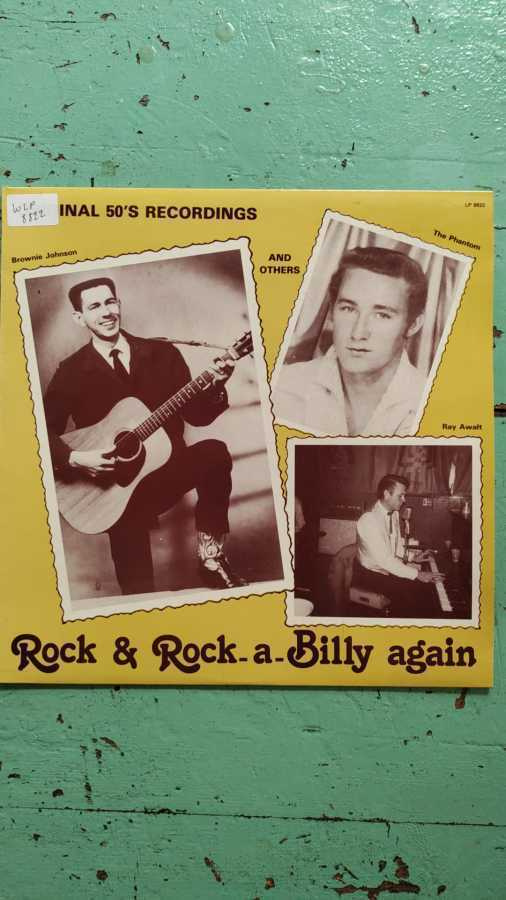 V/A - Rock & Rock-a-Billy Again LP WHITE LABEL