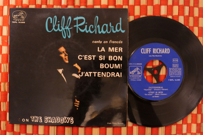 Cliff Richard Con The Shadows -Canta En Franc Ep Spain 1964