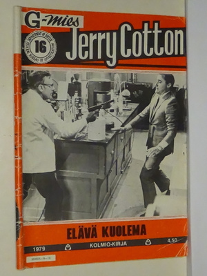 G-mies Jerry Cotton n:o 16 1979 - Elävä kuolema