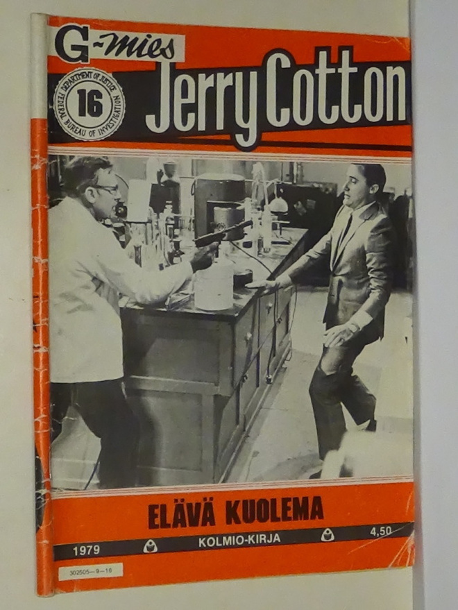 G-mies Jerry Cotton n:o 16 1979 - Elävä kuolema