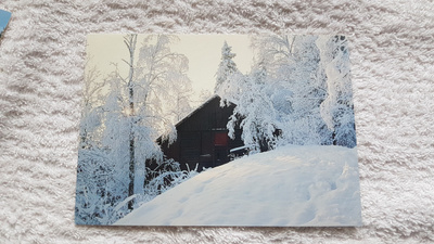 Talvimaisema Postikortti*