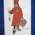 Brita som Idun. Carl Larsson. Postikortti. - pikkukuva 1