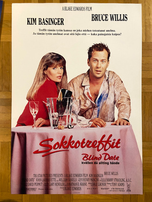 Vanha elokuvajuliste: Sokkotreffit
