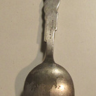 VINTAGE kummilusikka, alpakkaa/uushopeaa - pikkukuva 3