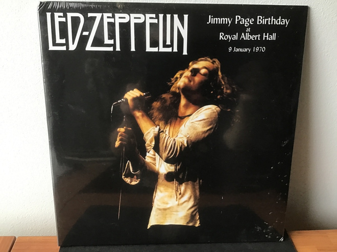LED ZEPPELIN: Jimmy Page Birthday 2- lp levy UUSI