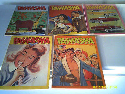 Pahkasika no:t 65-68/1996 + uusintapainos (5 kpl)