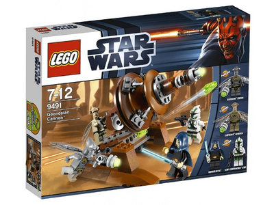 LEGO # STAR WARS # 9491 : Geonosian Cannon ( 2012 )