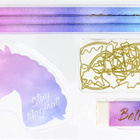 UNICORN STATIONARY SET (62 862) peltiboksi,kyniä,kumi, ... - pikkukuva 2