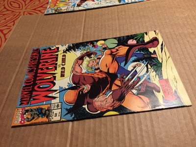 MARVEL WOLVERINE 52/1990 HYVÄ