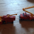 Matchbox paloauto ja harvester leikkuupuimuri v. 1977 - pikkukuva 2