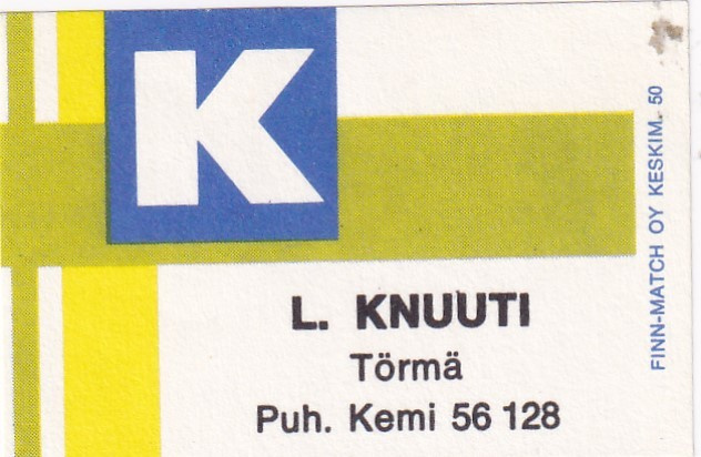 Törmä. Kemi, L. Knuuti  6/1