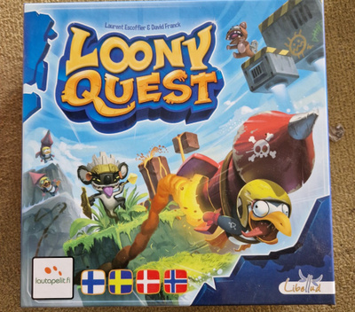 Loony Quest  Lautapeli. Uudenveroinen