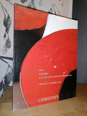 Christie's - Venini collection august 2012 - Huutokauppaluet