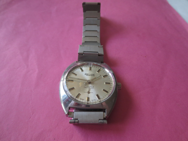 Miesten Rannekello Relide, 17 Jewels