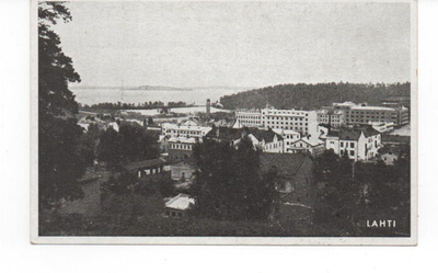 LAHTI: Näkymä Vesijärvelle