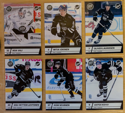 2025-26 Blueline Series 1 TPS Team Set 12 korttia (169-182)
