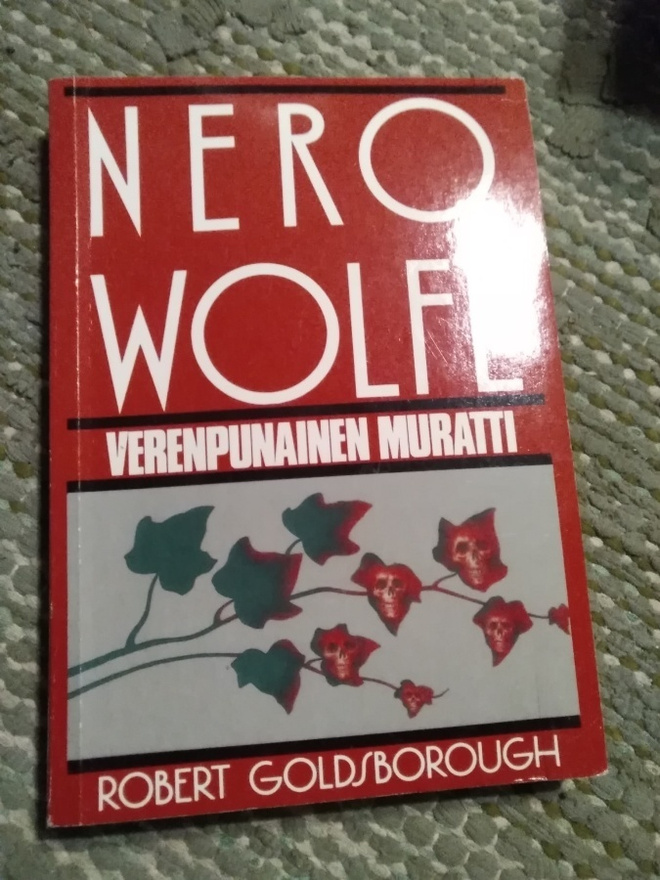 Robert Goldsborough: Nero Wolfe; Verenpunainen muratti