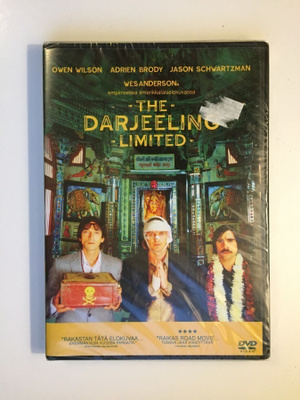 Darjeeling Limited (2007) Wes Anderson -elokuva (DVD) UUSI