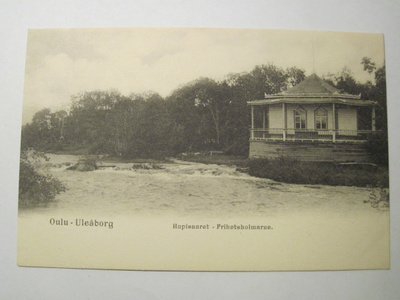 VANHA Postikortti Oulu HUIPPUKUNTO ennen-1905
