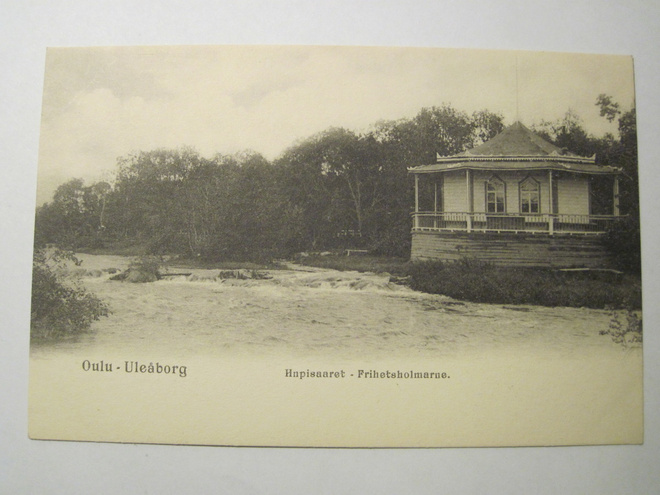 VANHA Postikortti Oulu HUIPPUKUNTO ennen-1905