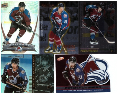 5 x PETER FORSBERG Hienoista Sarjoista