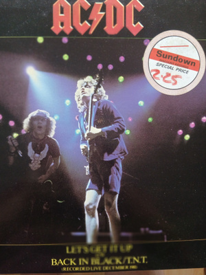 AC/DC : Let Get It Up. 12" Maxi.