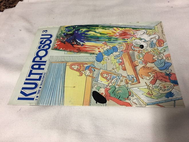KULTAPOSSU LEHTI 3/1986 HIENO