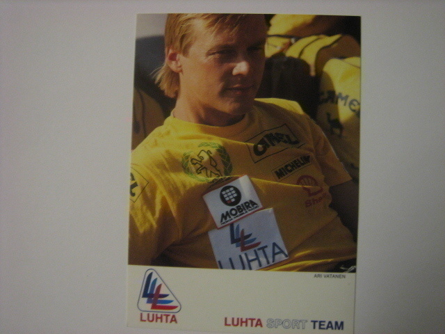 Peugeot rallikortti 1 C: Ari Vatanen/Luhta