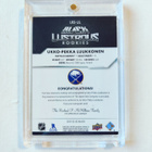 Ukko-Pekka Luukkonen 21-22 UD Black Lustrous Rookies AU /299 - pikkukuva 2