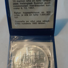 10 markkaa 1967, itsenäisyyden 50v juhlaraha - pikkukuva 3