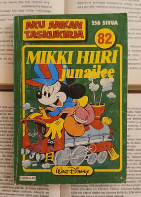 Aku Ankan taskukirja 82 • Mikki Hiiri junailee