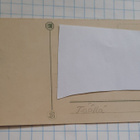 Wanha 11x7cm, Koiralla paketti suussa,nyrkkiposti - pikkukuva 2
