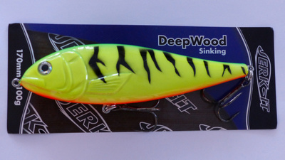 JERK-IT DeepWood 170mm, 100g Väri: DW-02 "Sinking"