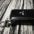 Mitsubishi nahkainen avaimeperäkotelo - pikkukuva 4